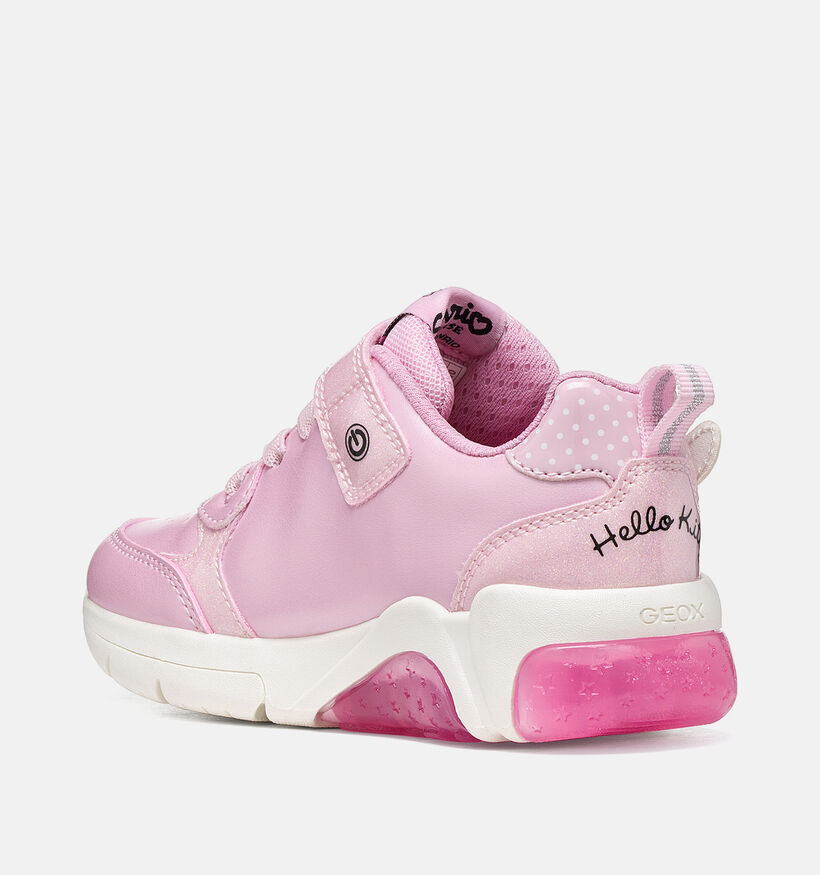 Geox Hello Kitty Fadinlight Roze Sneakers voor meisjes (377773) - geschikt voor steunzolen