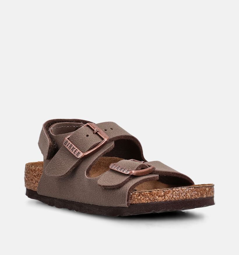 Birkenstock Milano Taupe Sandalen voor jongens, meisjes (368286)