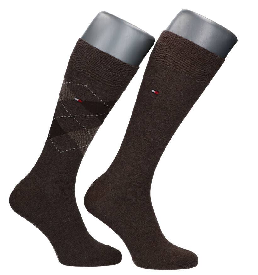 Tommy Hilfiger Chaussettes en Brun foncé (282956)