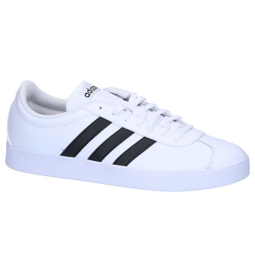 adidas VL Court 2.0 Witte Sneakers voor heren (319077) - geschikt voor steunzolen