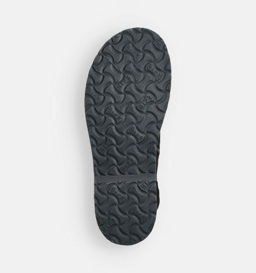 Birkenstock Bottines Fourrées en Noir pour femmes (360250) - pour semelles orthopédiques