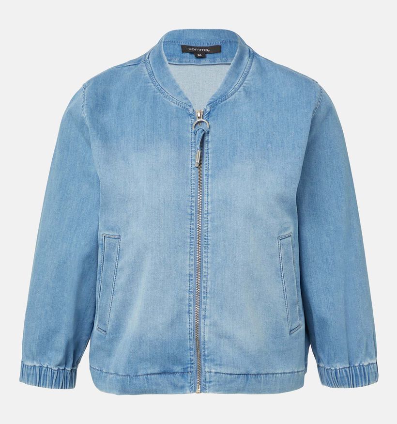 comma Blauwe Korte Jas voor dames (358263)