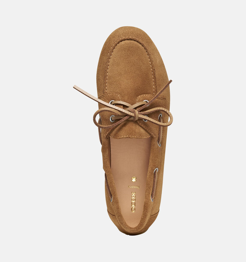 Geox Addisse Cognac Bootschoenen voor dames (377787) - geschikt voor steunzolen