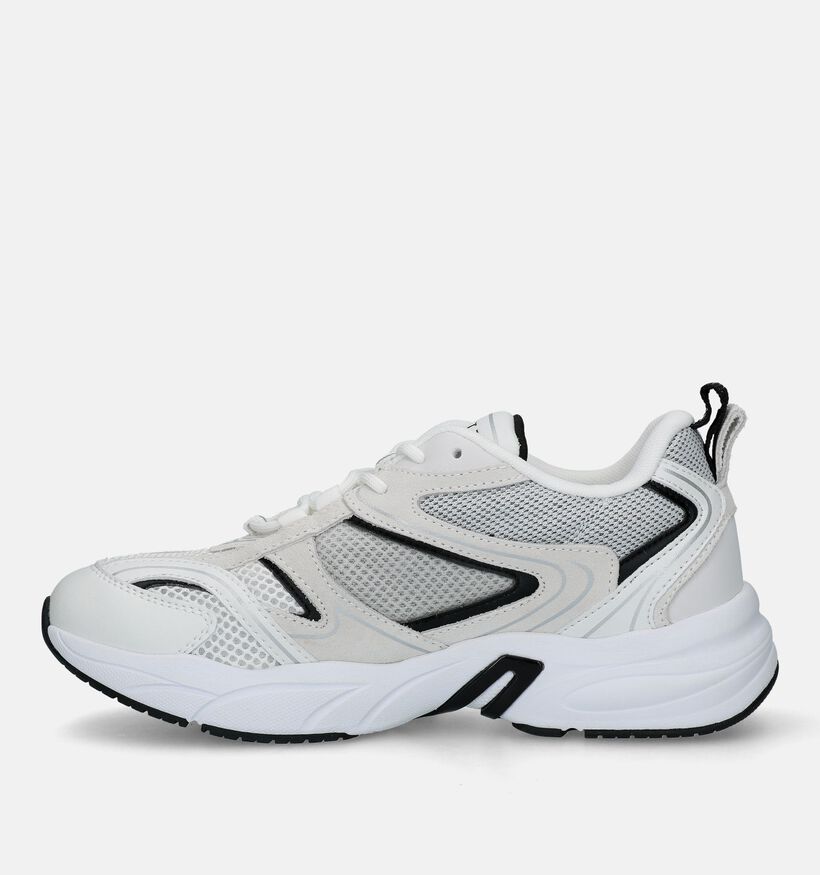 Calvin Klein Retro Tennis Ecru Sneakers voor dames (326392) - geschikt voor steunzolen