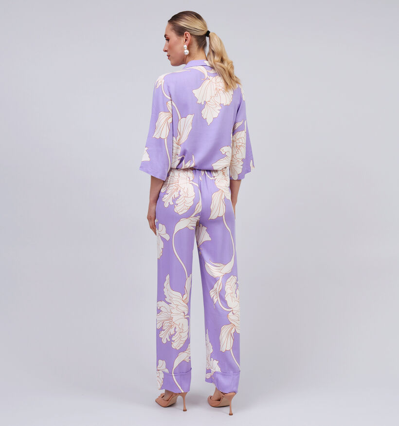 Vila Florenza Lila Geklede broek voor dames (353019)
