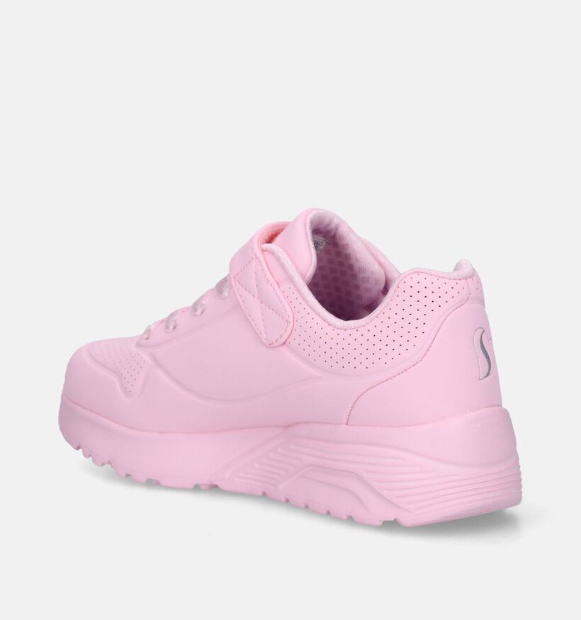 Skechers Lite Frosty Vibe Roze Sneakers voor meisjes (341338)