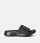 Skechers Go Walk Flex Sandbar Zwarte Slippers voor heren (354573)