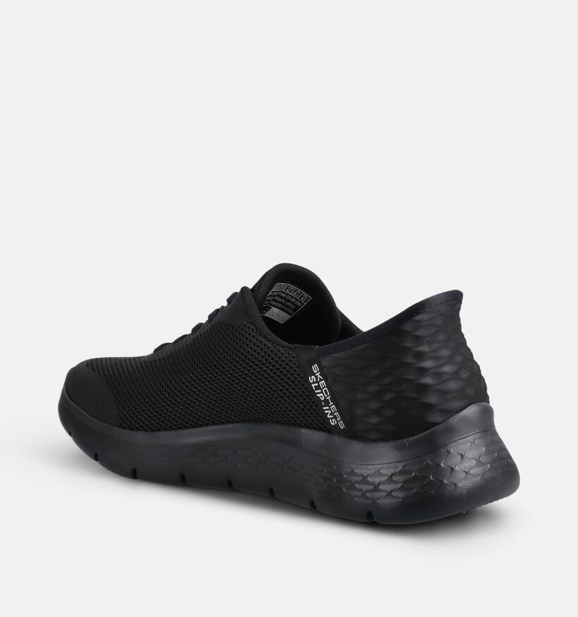 Skechers Go Walk Flex Slip-ons en Noir pour hommes (375630) - pour semelles orthop&eacute;diques