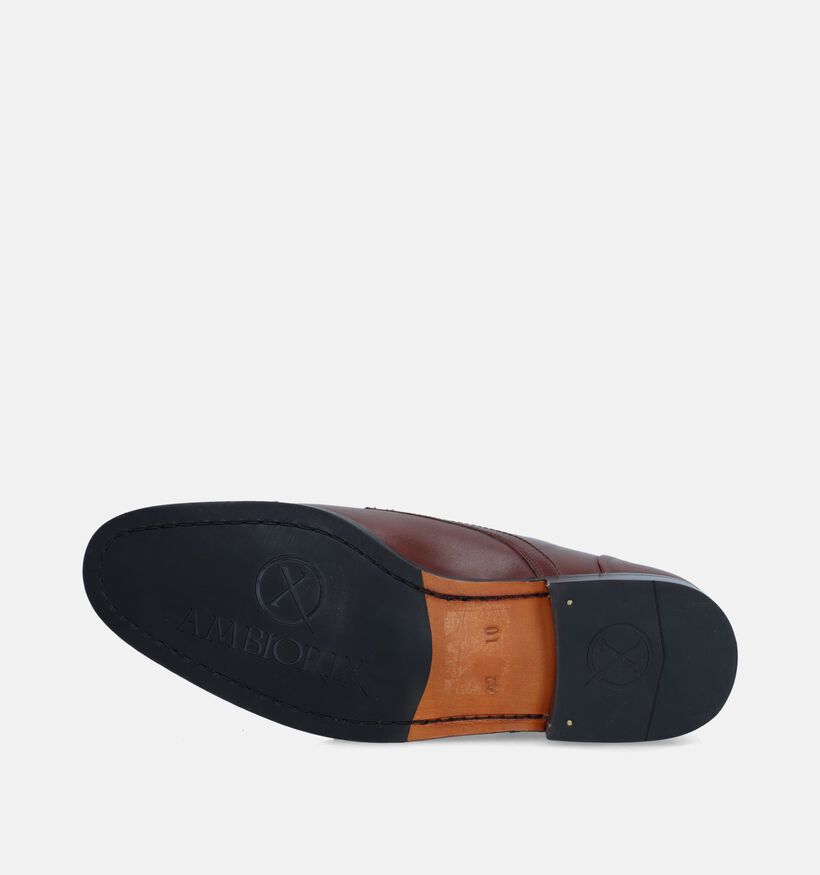 Ambiorix Basco Li Cognac Veterschoenen voor heren (327731) - geschikt voor steunzolen