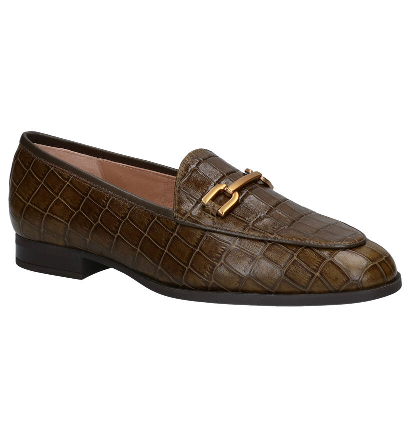 Unisa Daimiel Mocassins en Brun en cuir (283297)