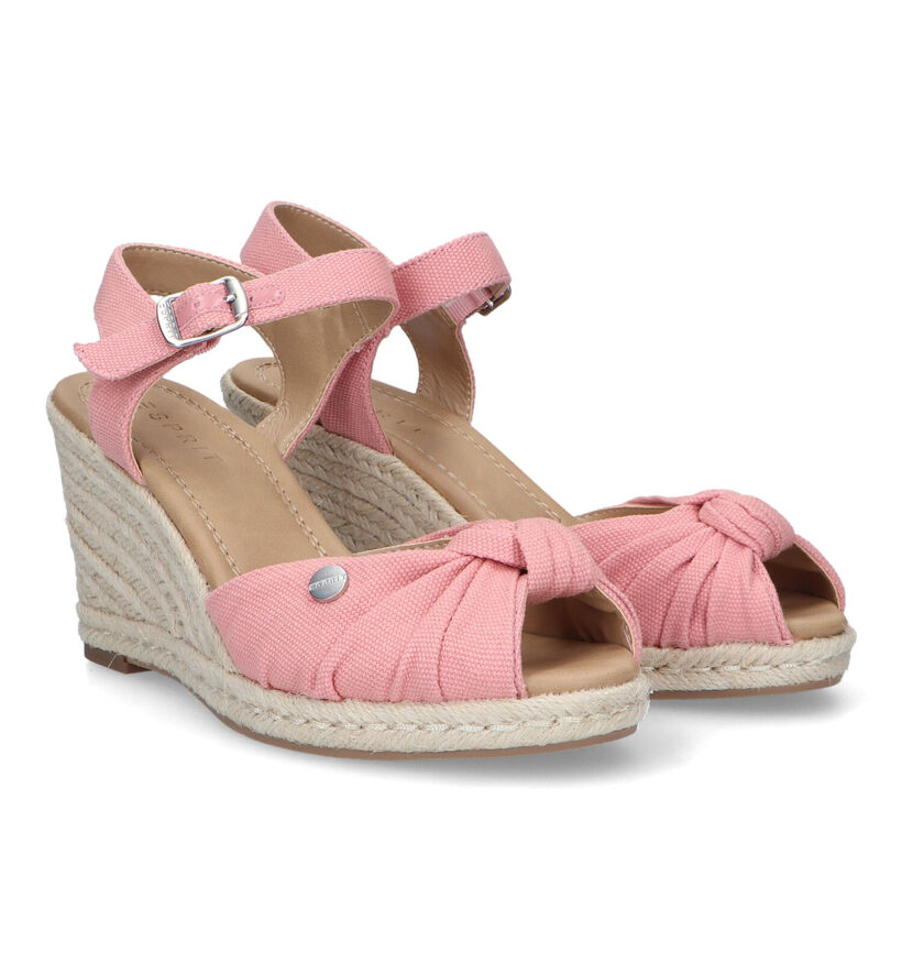 Esprit Roze Sandalen met sleehak voor dames (334497)