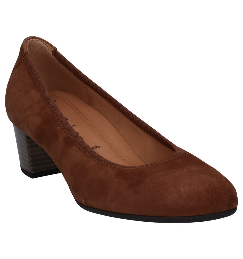 Gabor Best Fitting Blauwe Pumps in nubuck (282278)