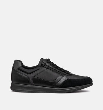Geox Lage schoenen Zwart/Cognac