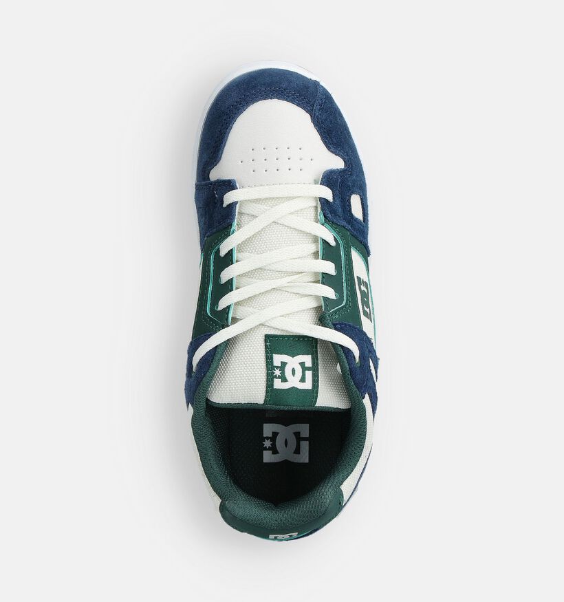 DC Shoes Stag Youth Baskets basses en Bleu pour garçons (360793)