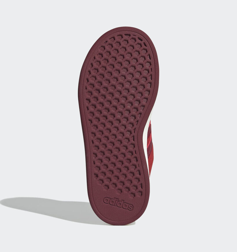 adidas Grand Court 00s Rode Lage Sneakers voor jongens, meisjes (366064) - geschikt voor steunzolen