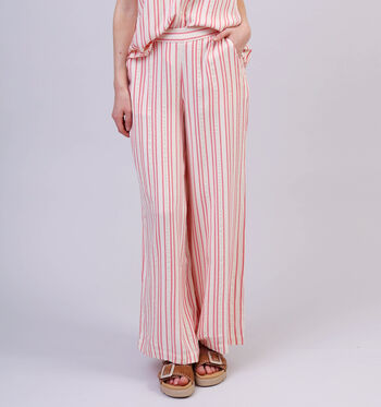 Vero Moda Pantalons Rouge