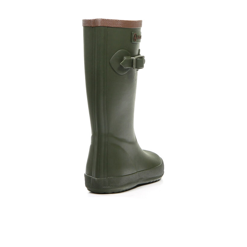 Aigle Perdrix Bottes de pluie en Vert kaki pour filles, garçons (161544) - pour semelles orthopédiques