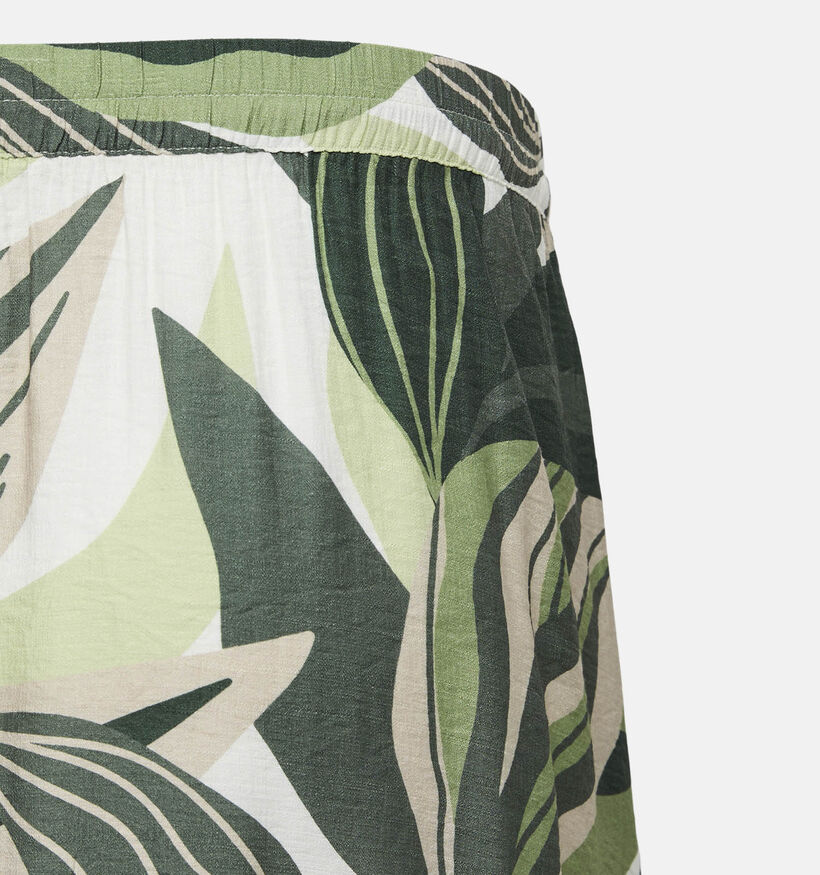 Vero Moda Curve Zoey Fonda Groene Lange Rok voor dames (375029)