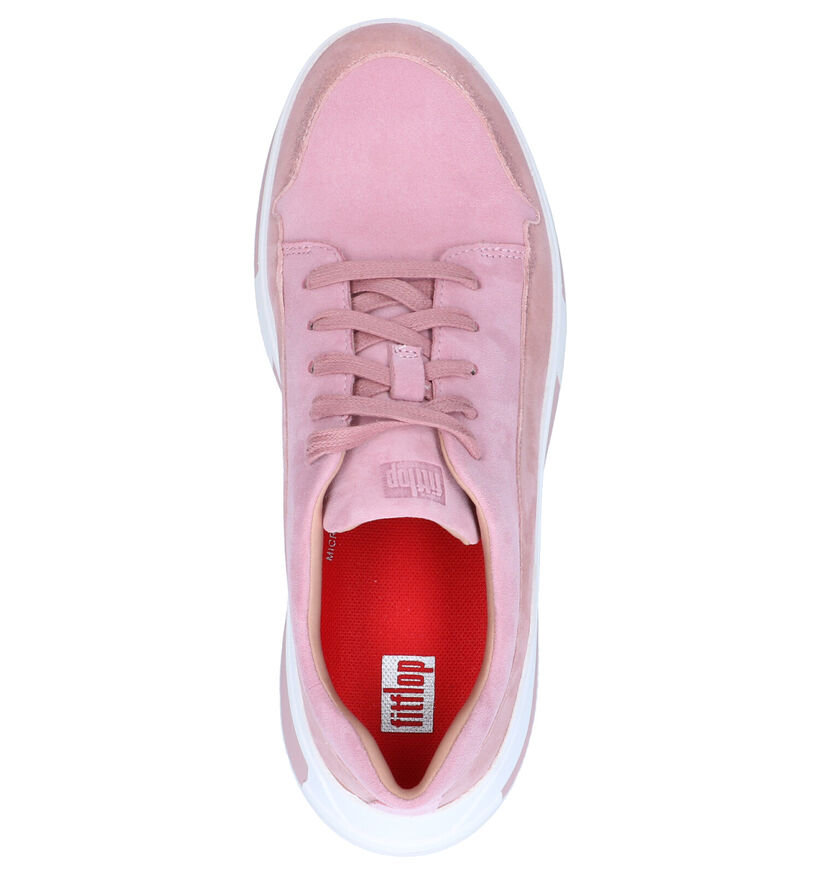 FitFlop Freya Witte Sneakers in daim (267624)