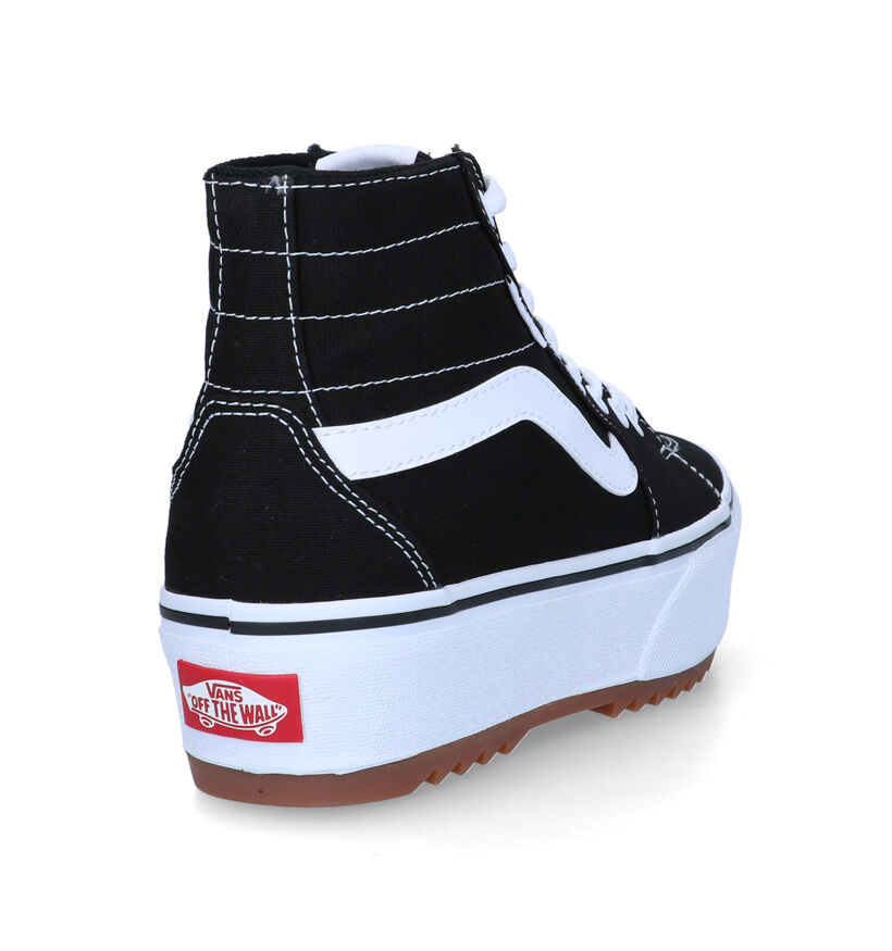 Vans Filmore Hi Tapered Platform Baskets en Noir pour femmes (321155)