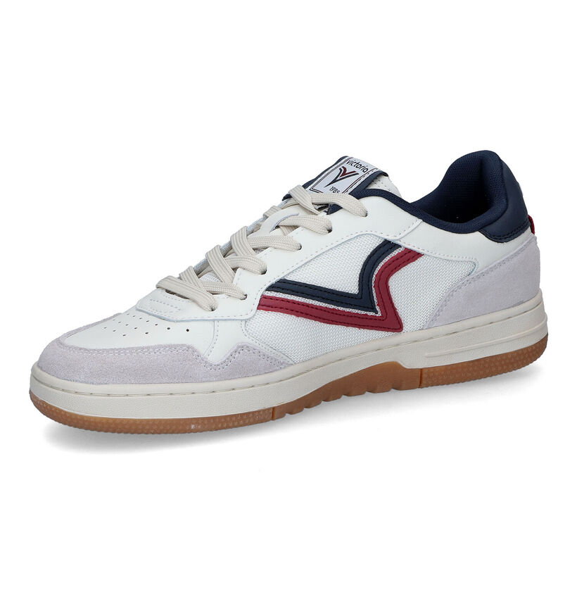 Victoria Color Logo Retro Baskets en Ecru pour hommes (314996) - pour semelles orthopédiques