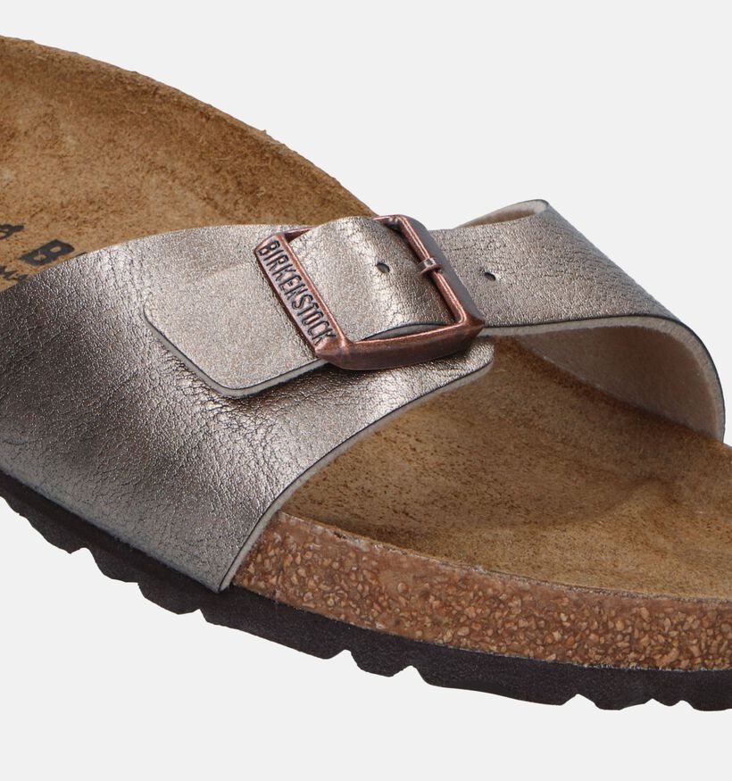 Birkenstock Madrid Birko-Flor Bronze Slippers voor dames (338050)