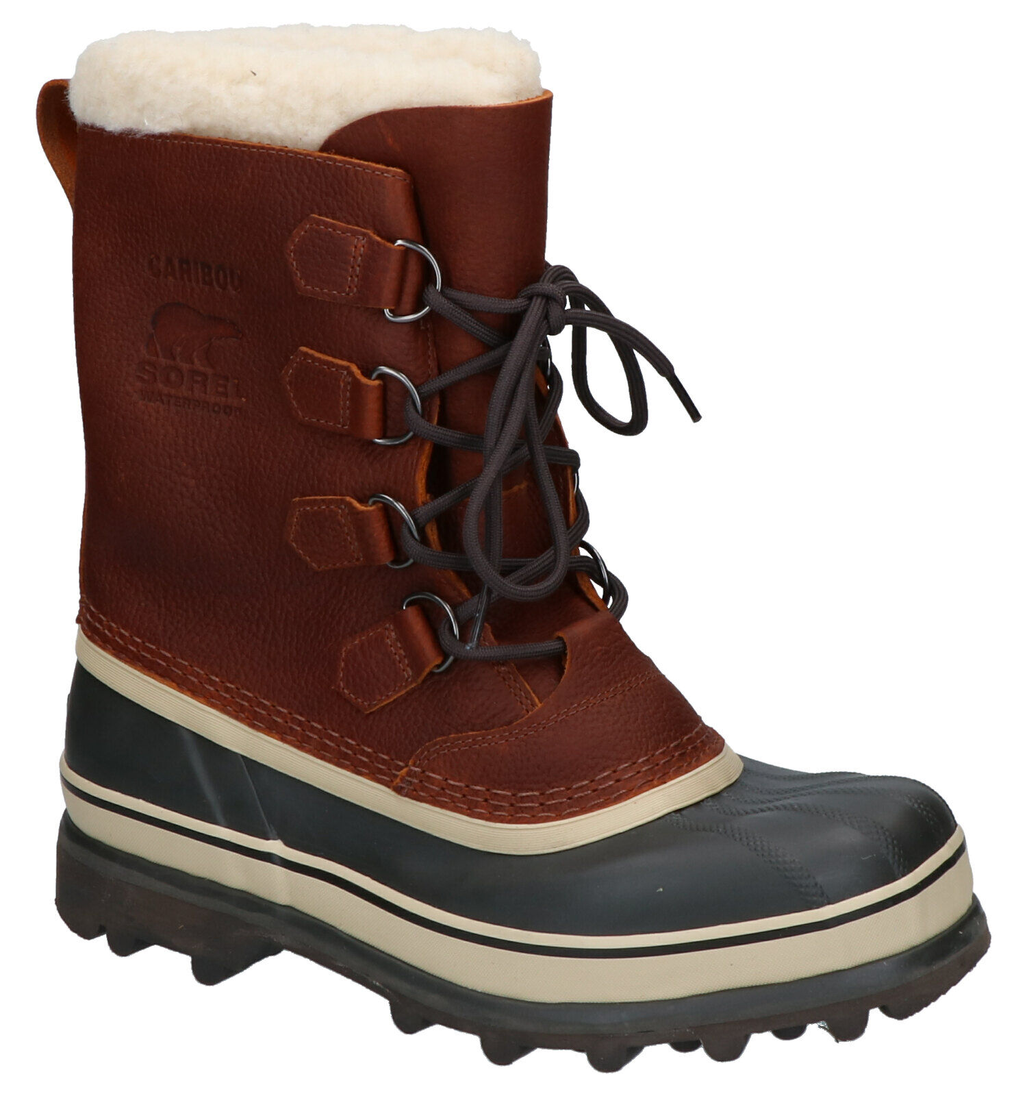 Sorel Caribou Bruine Snowboots Heren Snowboots Online op TORFS.BE