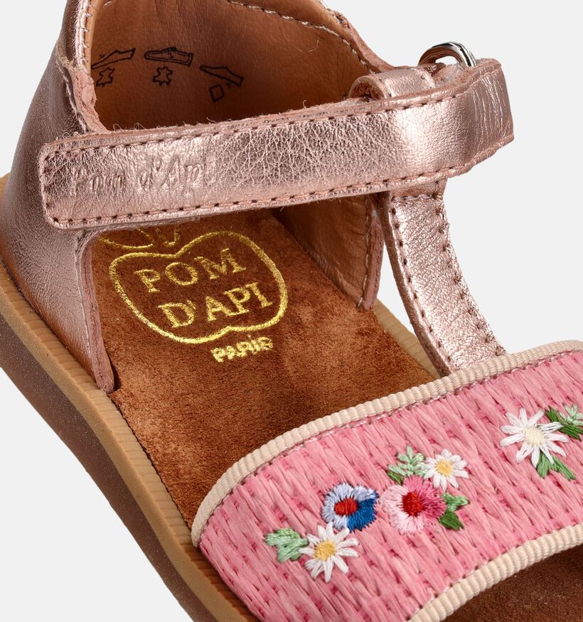 Pom d'Api Poppy Air Rose Golden Babysandalen voor meisjes (370301)