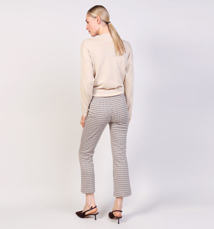 comma Donkerbeige Geklede Broek comma Donkerbeige Geklede Broek voor dames (364798)