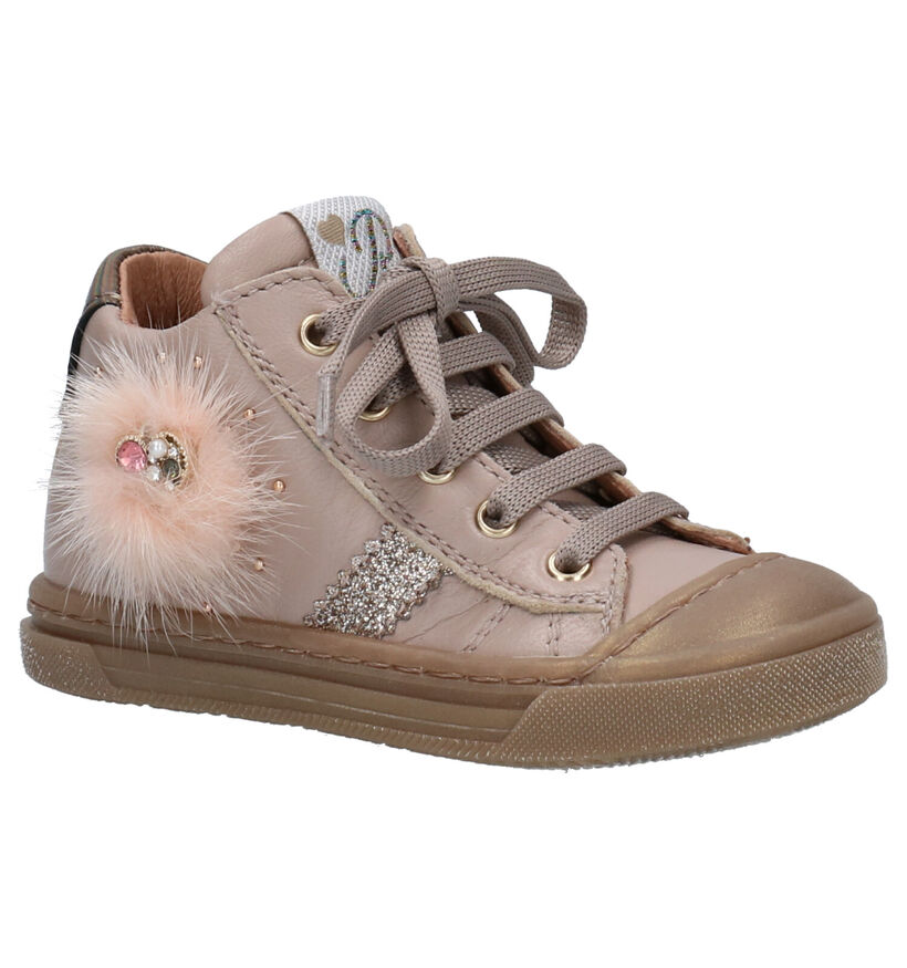 Romagnoli Chaussures pour bébé  en Rose en cuir (259620)