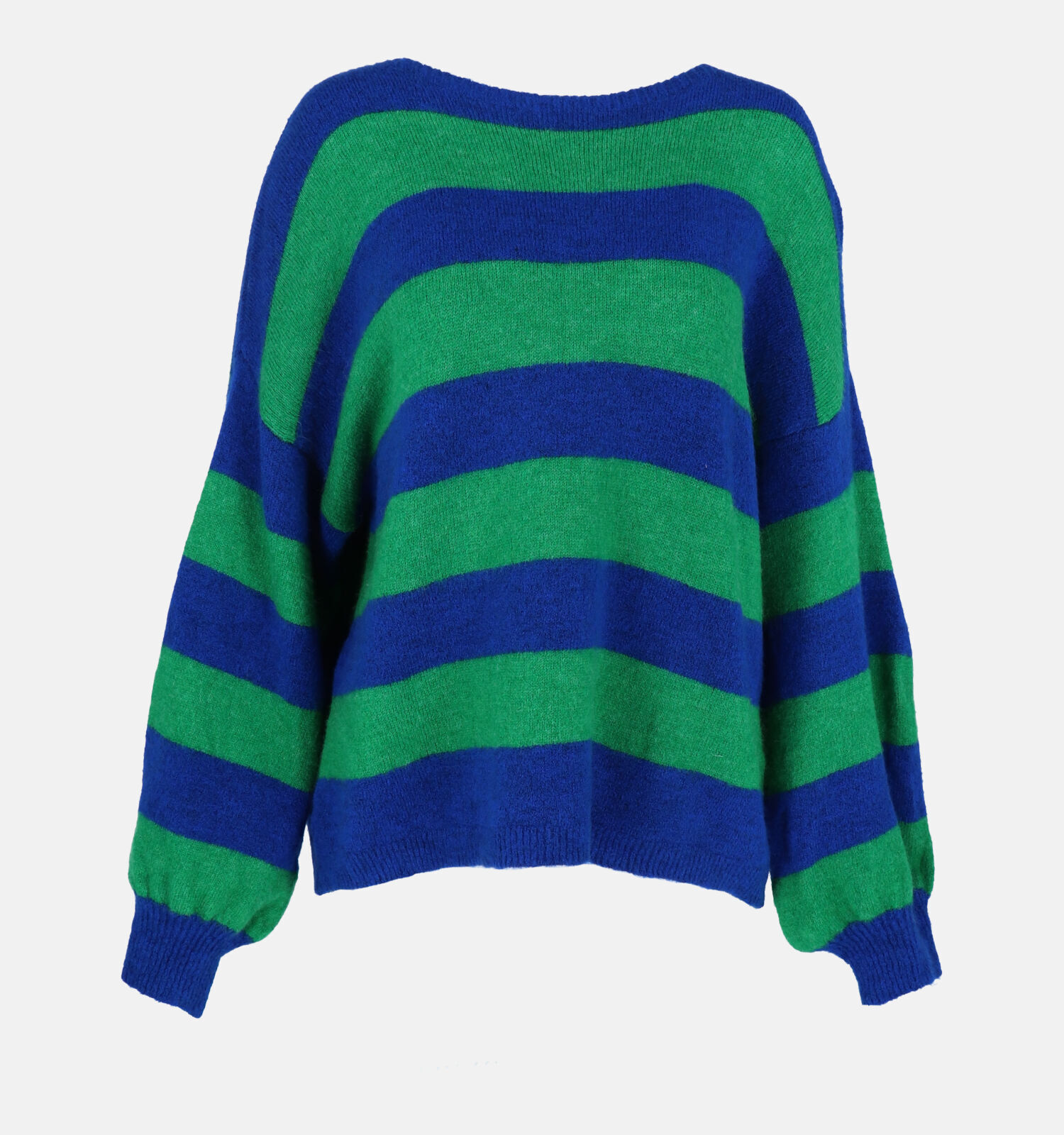 Blauw groene trui clearance