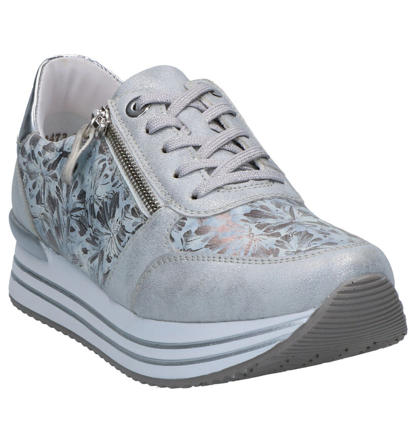 Remonte Chaussures à lacets en Argent en cuir (266875)