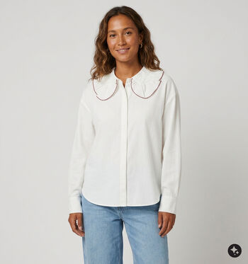 The Korner Blouses Wit