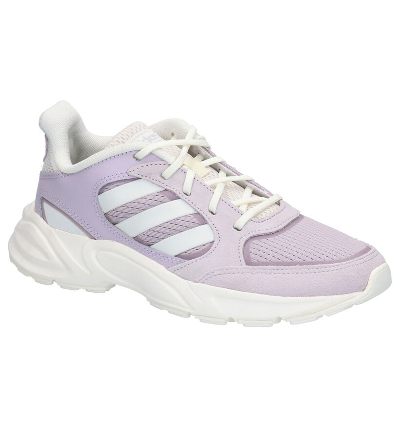 adidas 90S Valasion Baskets en Bleu en daim (261512)