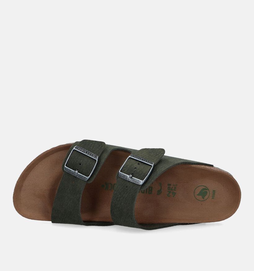 Birkenstock Arizona Nu-pieds en Noir pour hommes (213368)