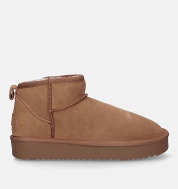 Bottes d'hiver cognac