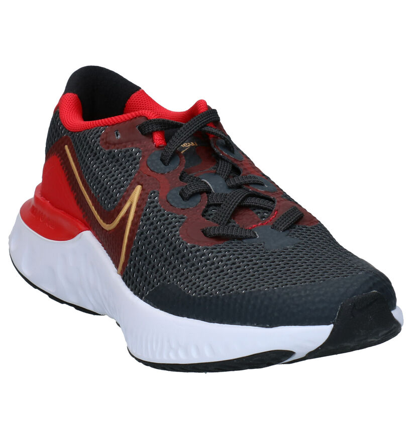 Nike Renew Run Baskets en Noir en textile (283809)