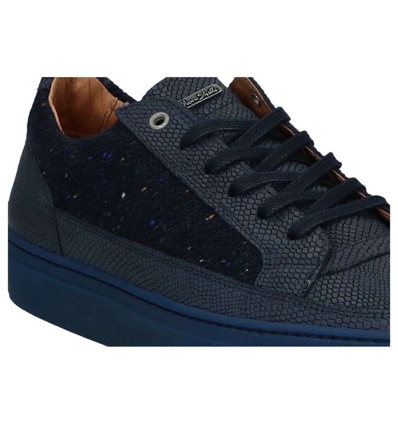 Olivier Strelli Chaussures basses en Bleu foncé en cuir (232392)