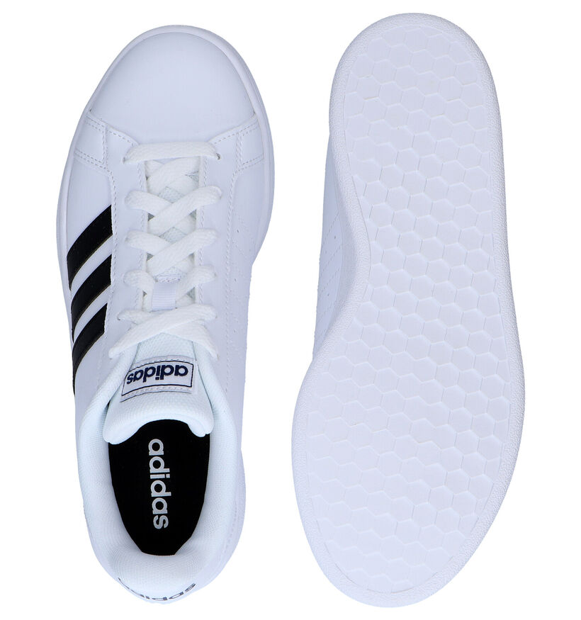 adidas Grand Court Base Baskets en Blanc pour femmes (341438)