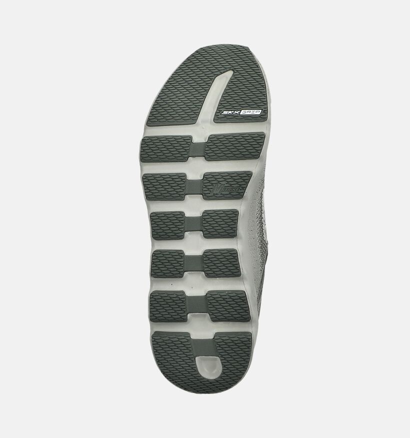 Skechers Go Run Glide-Step Kakigroene Schoenen voor heren (375647) - geschikt voor steunzolen