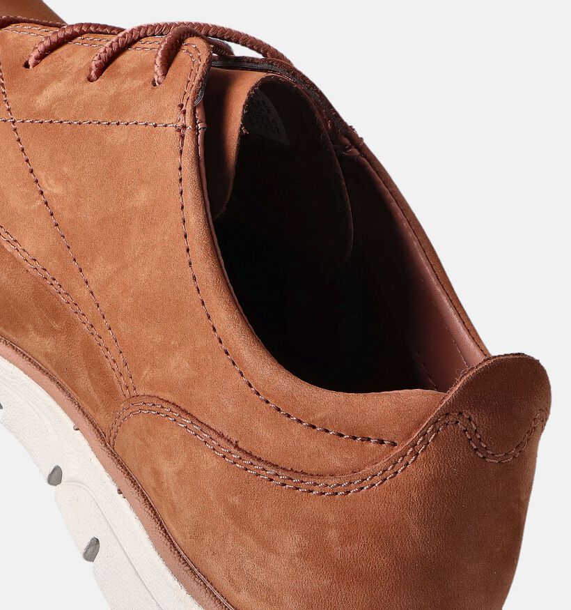 Timberland Bradstreet Low Chaussures classiques en Cognac pour hommes (354557) - pour semelles orthopédiques
