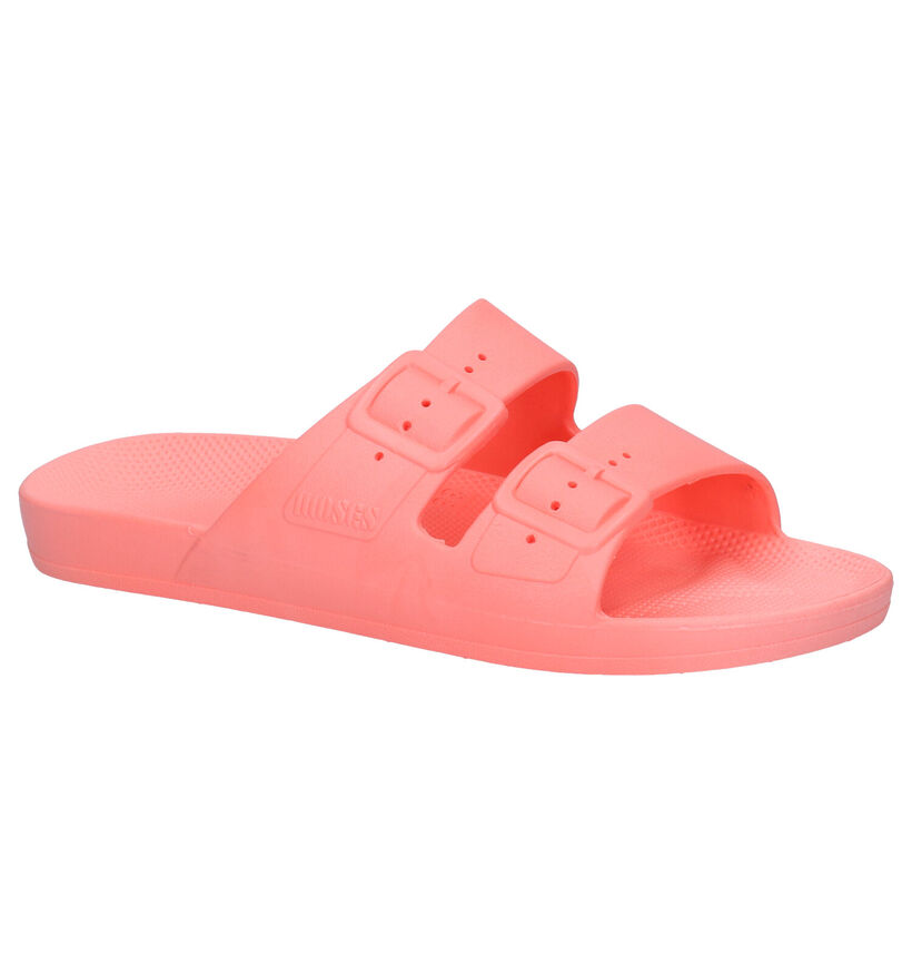 Freedom Moses Basic Groene Slippers in kunststof (288370)