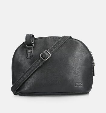 Bear Design Crossbody tassen Zwart/Cognac/Rood