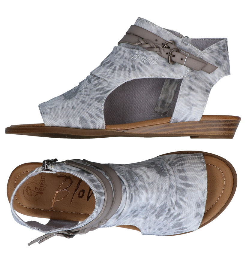 Blowfish Malibu Blumoon Grijze Sandalen in stof (288923)