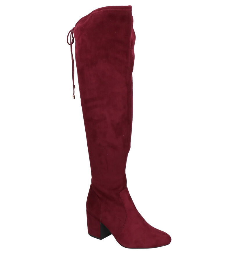 Tamaris TOUCH it Bottes en Bordeaux en textile (257133)