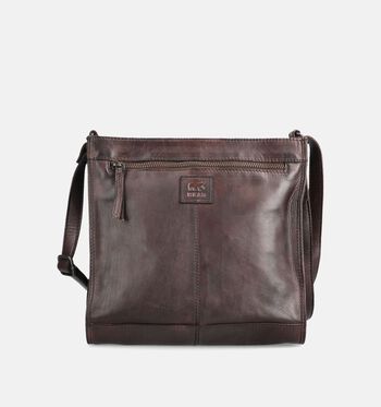 Bear Design Schoudertassen Cognac/Bruin/Rood