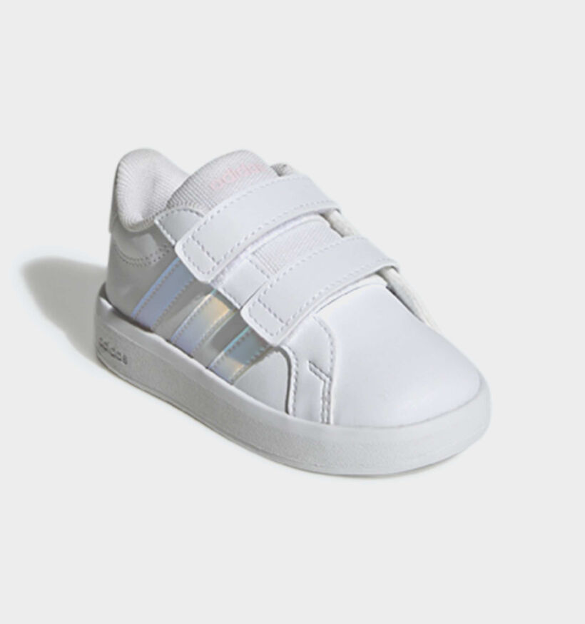adidas Grand Court 3.0 Witte Sneakers voor meisjes (366806) - geschikt voor steunzolen