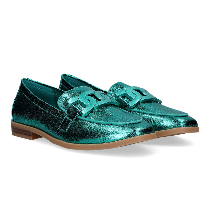 La Strada Groene Loafers voor dames (325663)