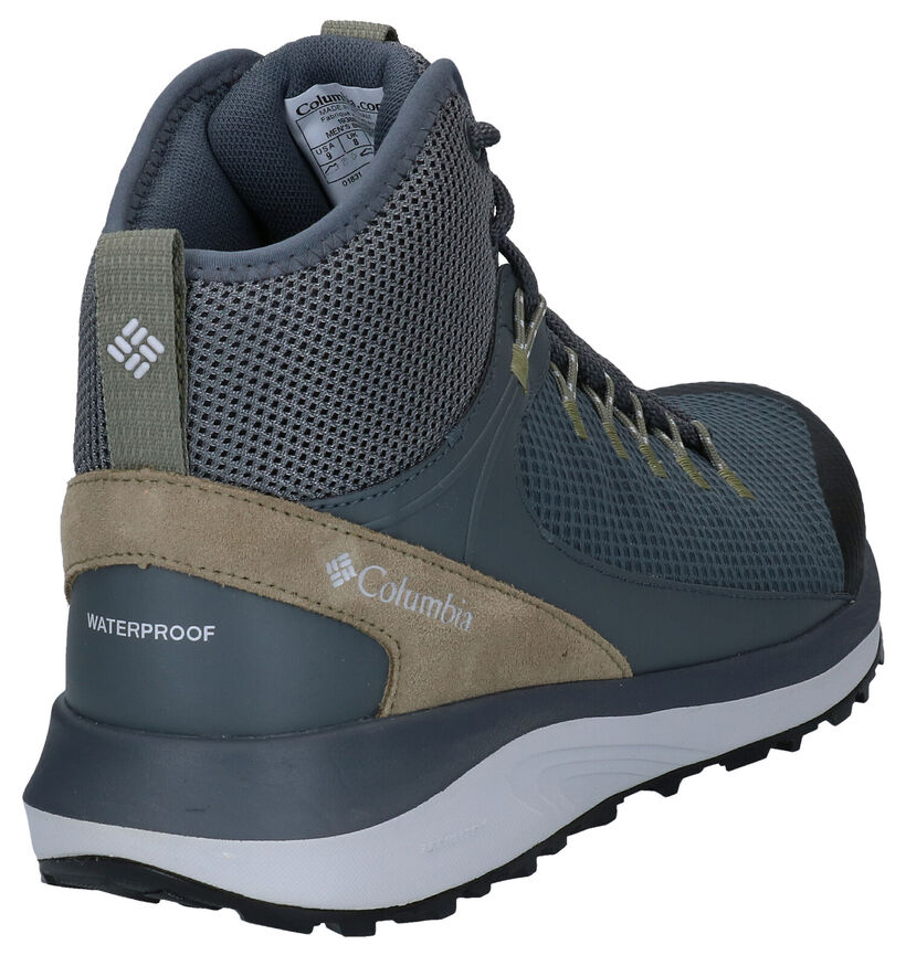 Columbia Trailstorm Chaussures de marche en Bleu en cuir (294171)