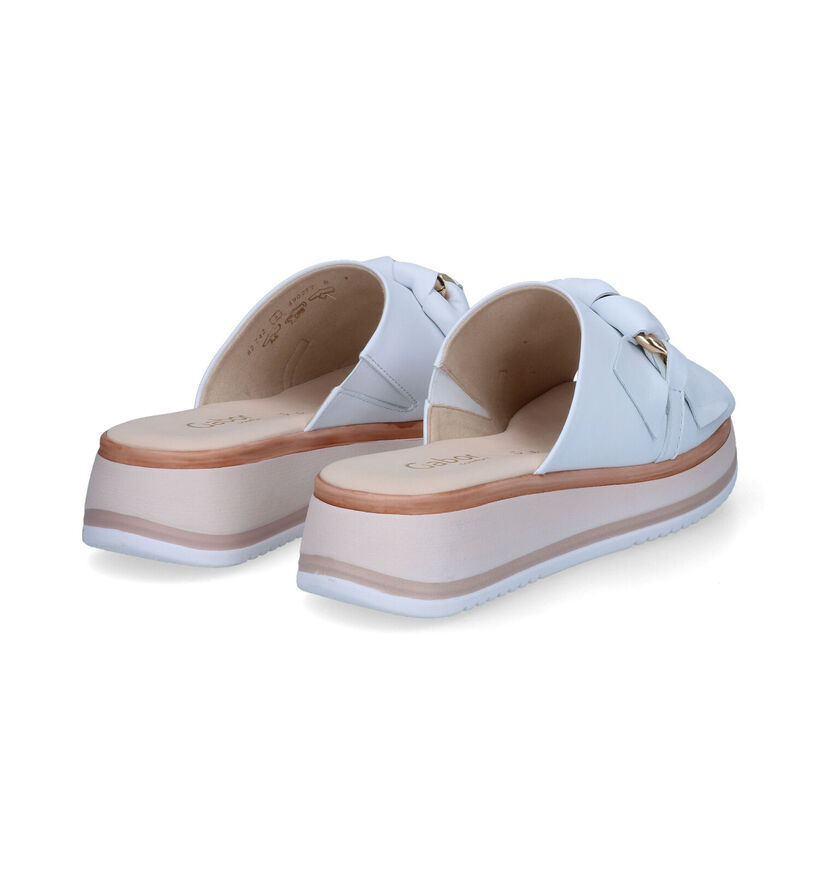 Gabor Comfort Mules en Blanc pour femmes (306219)